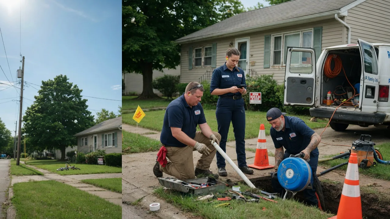Sewer Line Repair in Waynesville, IL near me